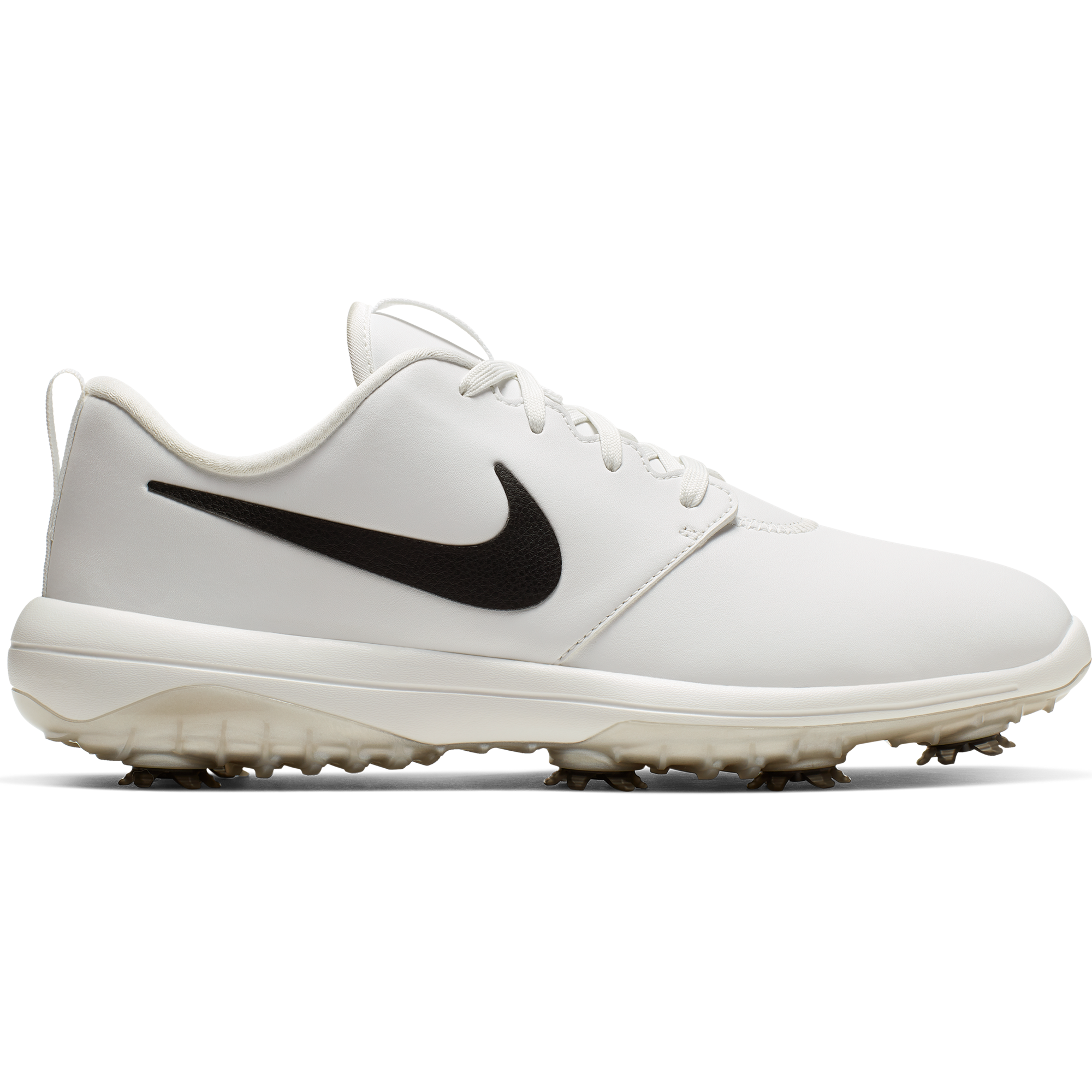 Men s Roshe G Tour Spiked Golf Shoe White Black